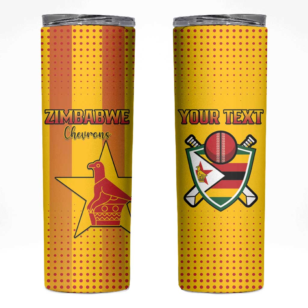 Custom Zimbabwe Cricket Skinny Tumbler Sporty Style LT15