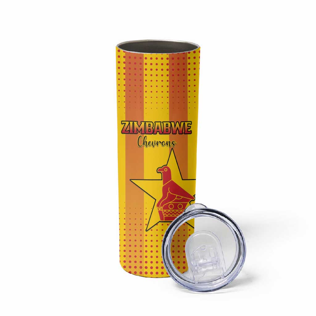 Custom Zimbabwe Cricket Skinny Tumbler Sporty Style LT15