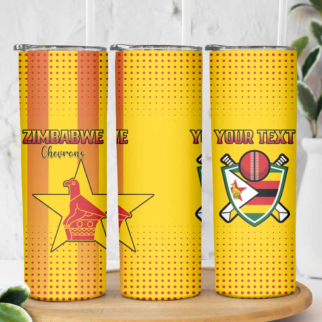 Custom Zimbabwe Cricket Skinny Tumbler Sporty Style LT15