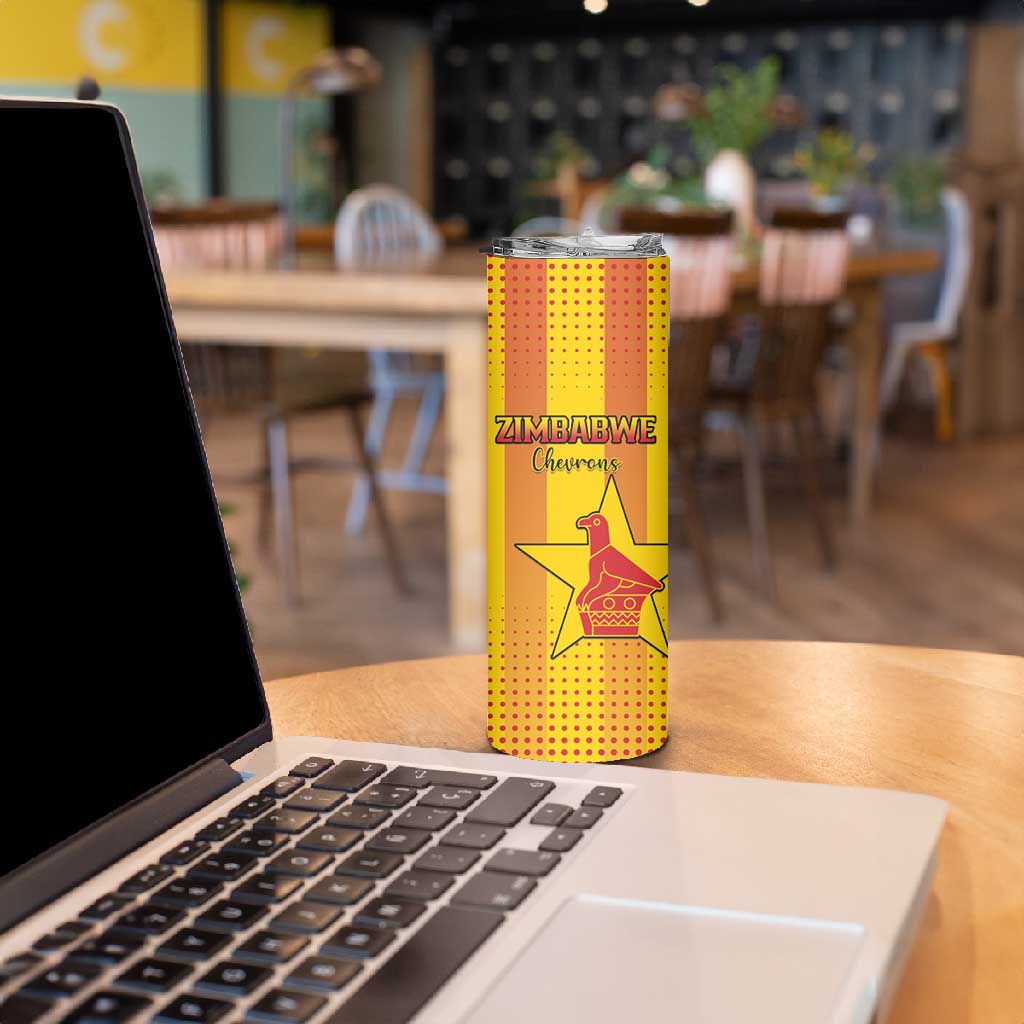 Custom Zimbabwe Cricket Skinny Tumbler Sporty Style LT15