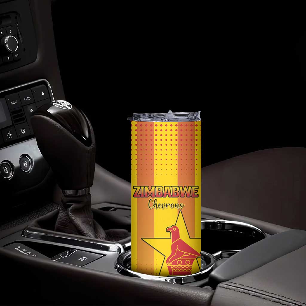 Custom Zimbabwe Cricket Skinny Tumbler Sporty Style LT15