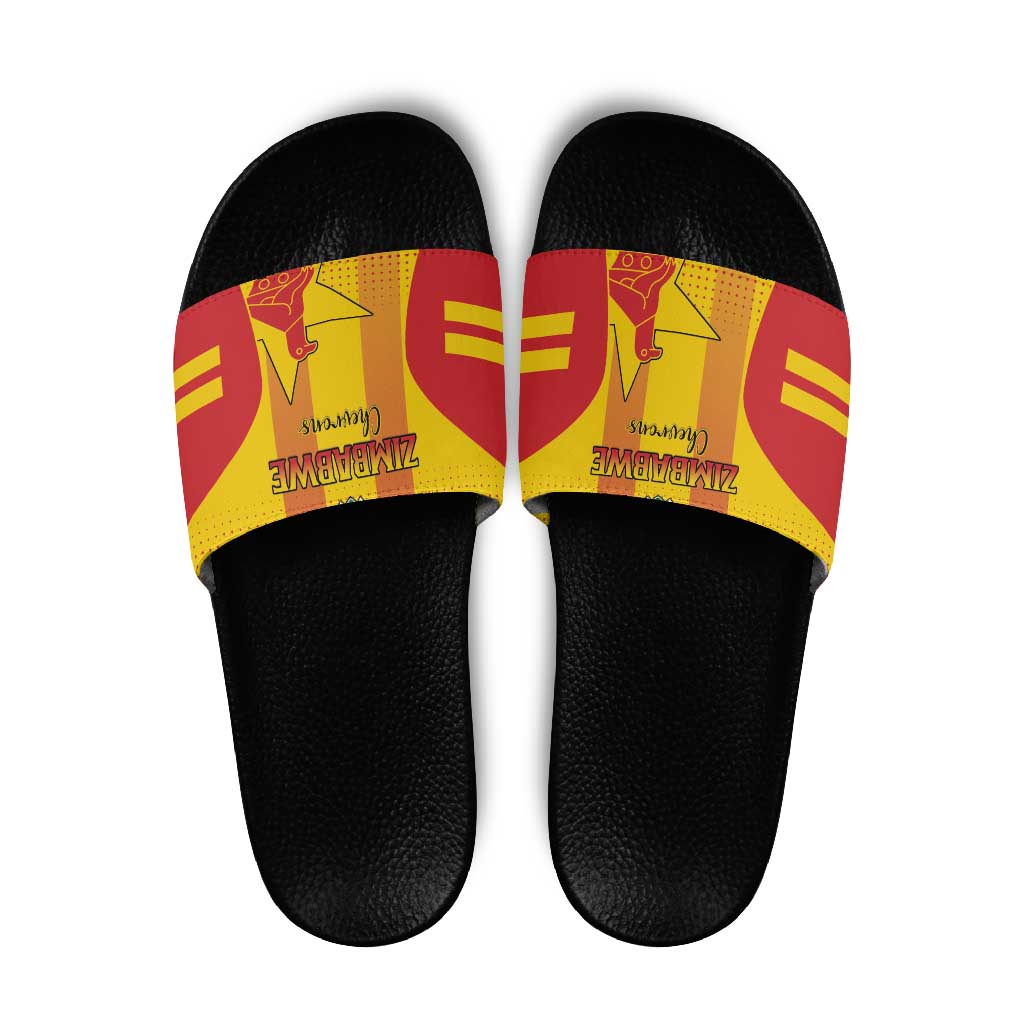 Zimbabwe Cricket Slide Sandals Go Champions LT15