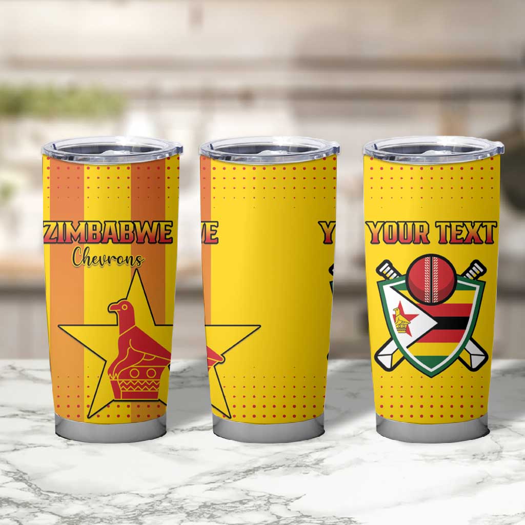 Custom Zimbabwe Cricket Tumbler Cup Sporty Style LT15