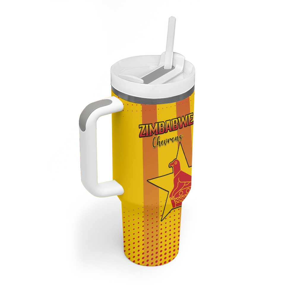 Custom Zimbabwe Cricket Tumbler With Handle Sporty Style LT15