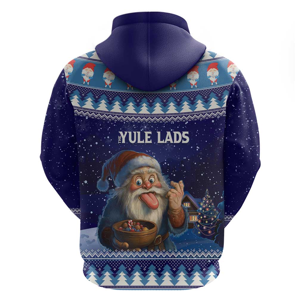 Iceland Christmas Askasleikir Hoodie The Yule Lads Bowl Licker LT15