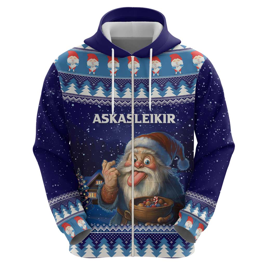 Iceland Christmas Askasleikir Hoodie The Yule Lads Bowl Licker LT15