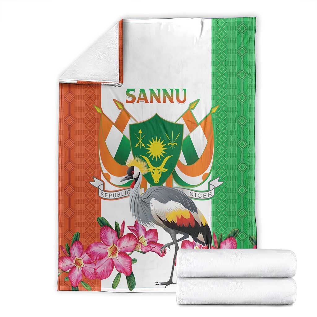 Afro Niger Sannu Blanket Coat Of Arms - African Pattern LT15