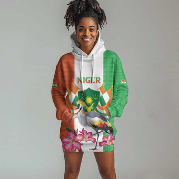 Afro Niger Sannu Hoodie Dress Coat Of Arms - African Pattern LT15
