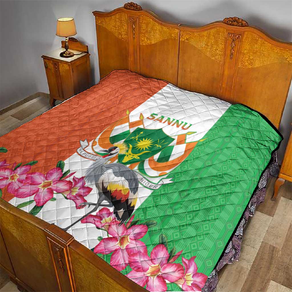 Afro Niger Sannu Quilt Coat Of Arms - African Pattern LT15