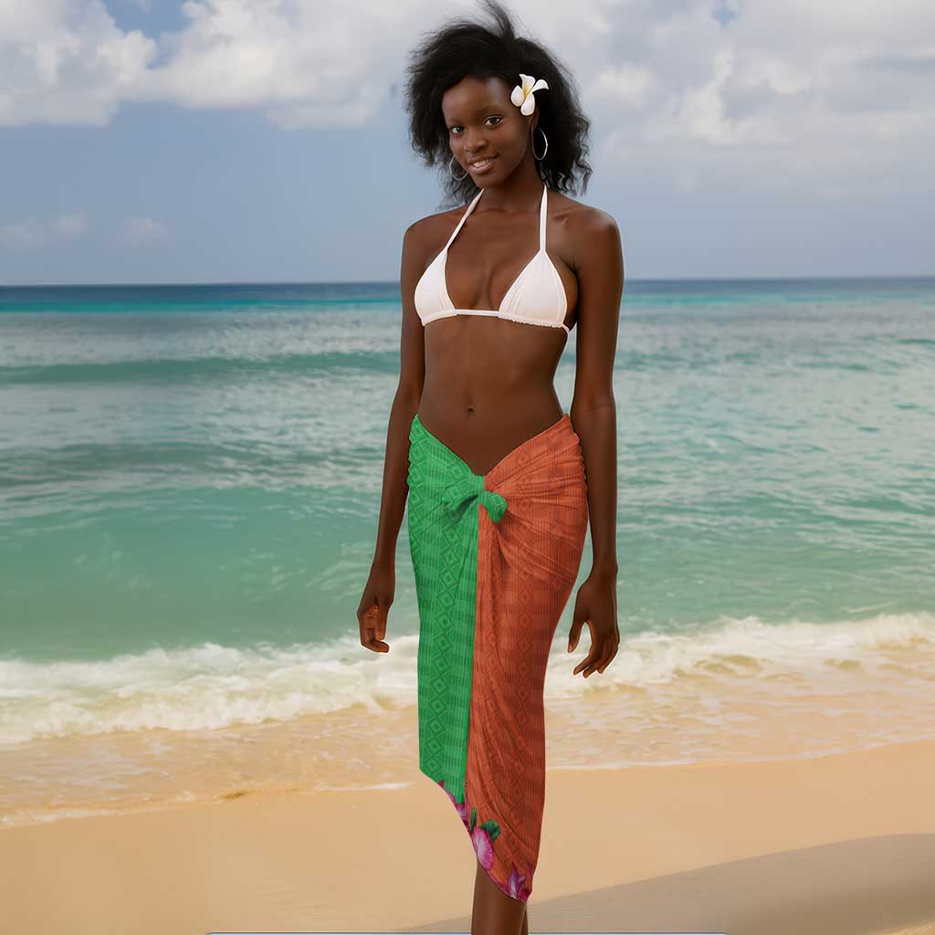 Afro Niger Sannu Sarong Coat Of Arms - African Pattern LT15