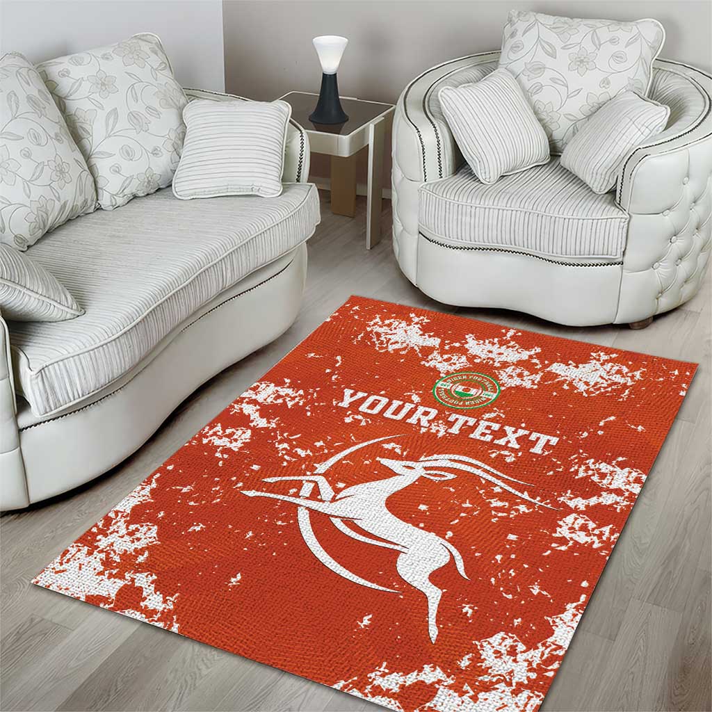 Custom Afro Niger Football Area Rug We Are Champions LT15