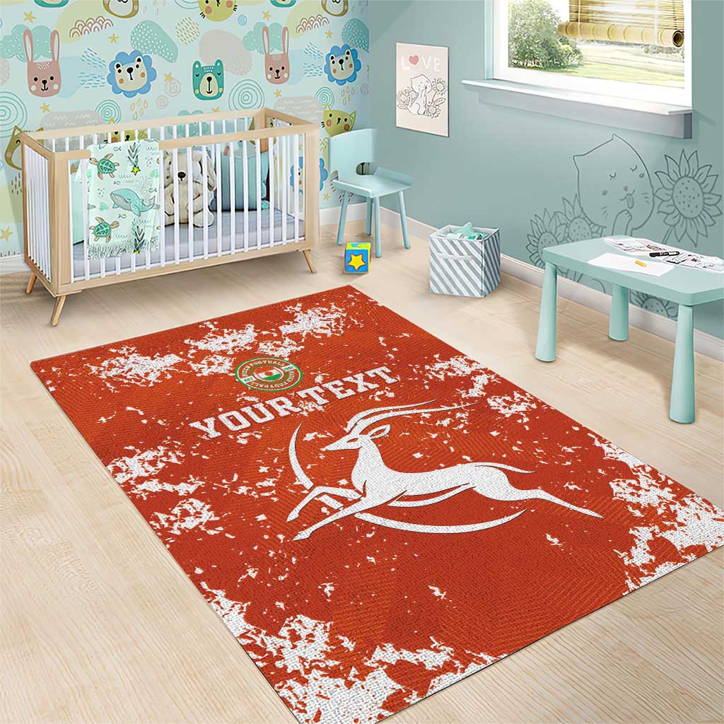 Custom Afro Niger Football Area Rug We Are Champions LT15