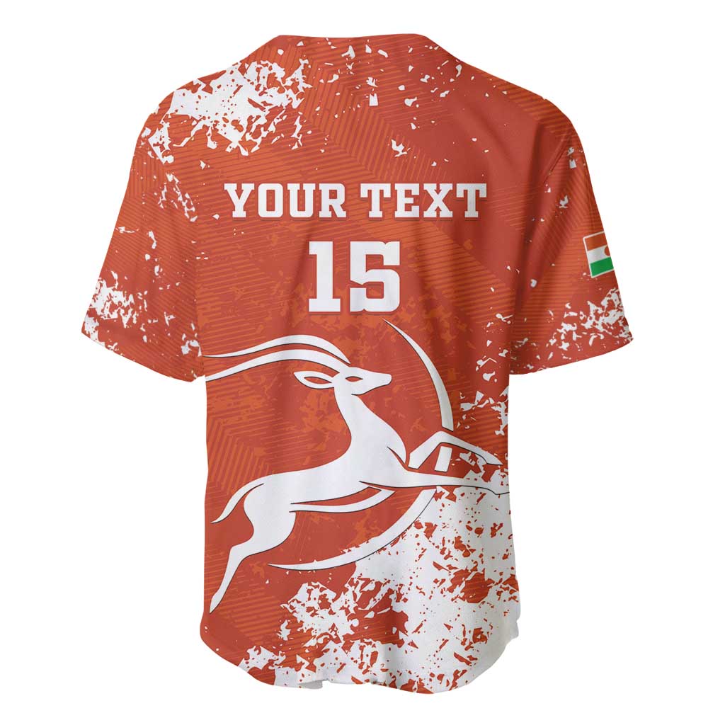 Custom Afro Niger Football Baseball Jersey We Are Champions LT15