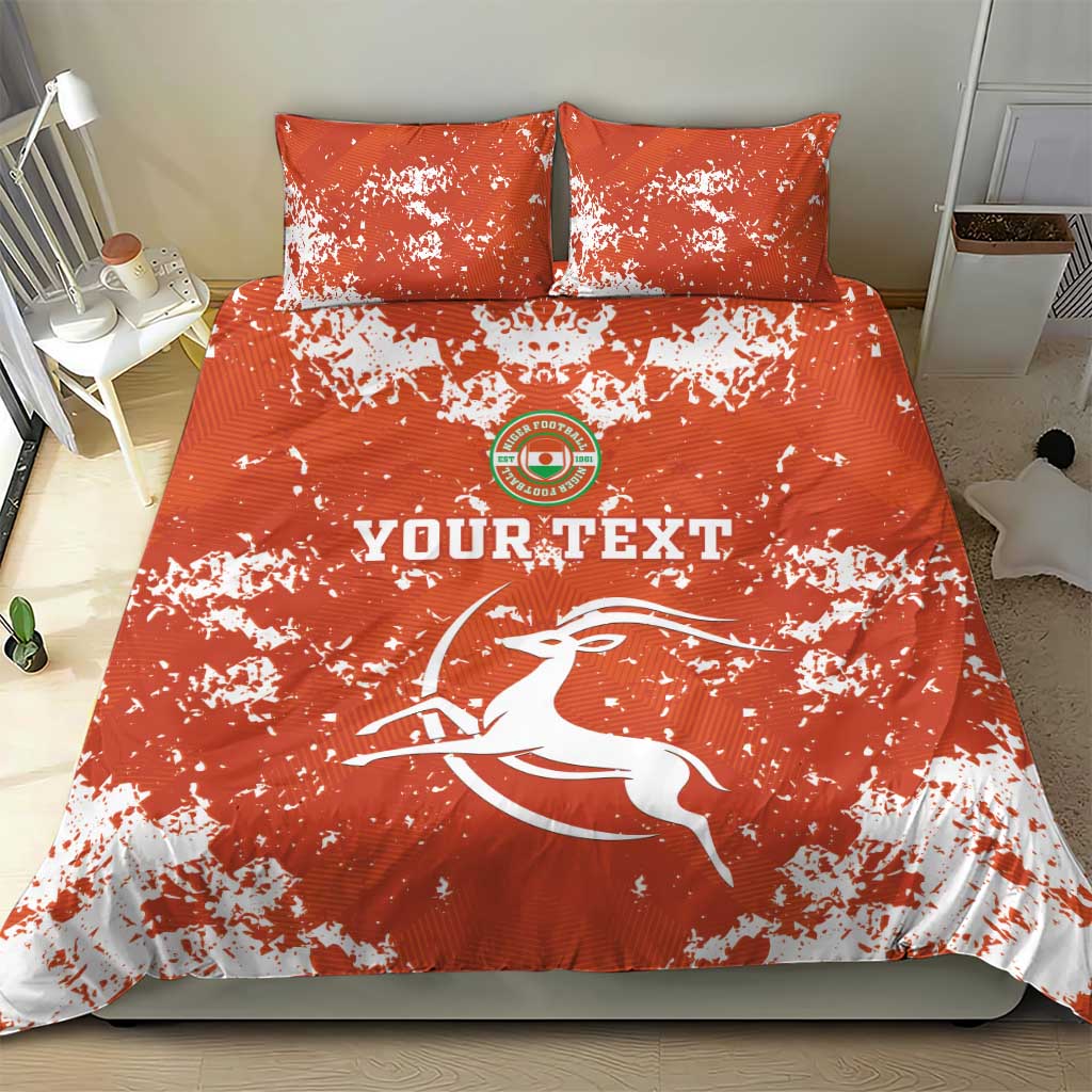 Custom Afro Niger Football Bedding Set We Are Champions LT15