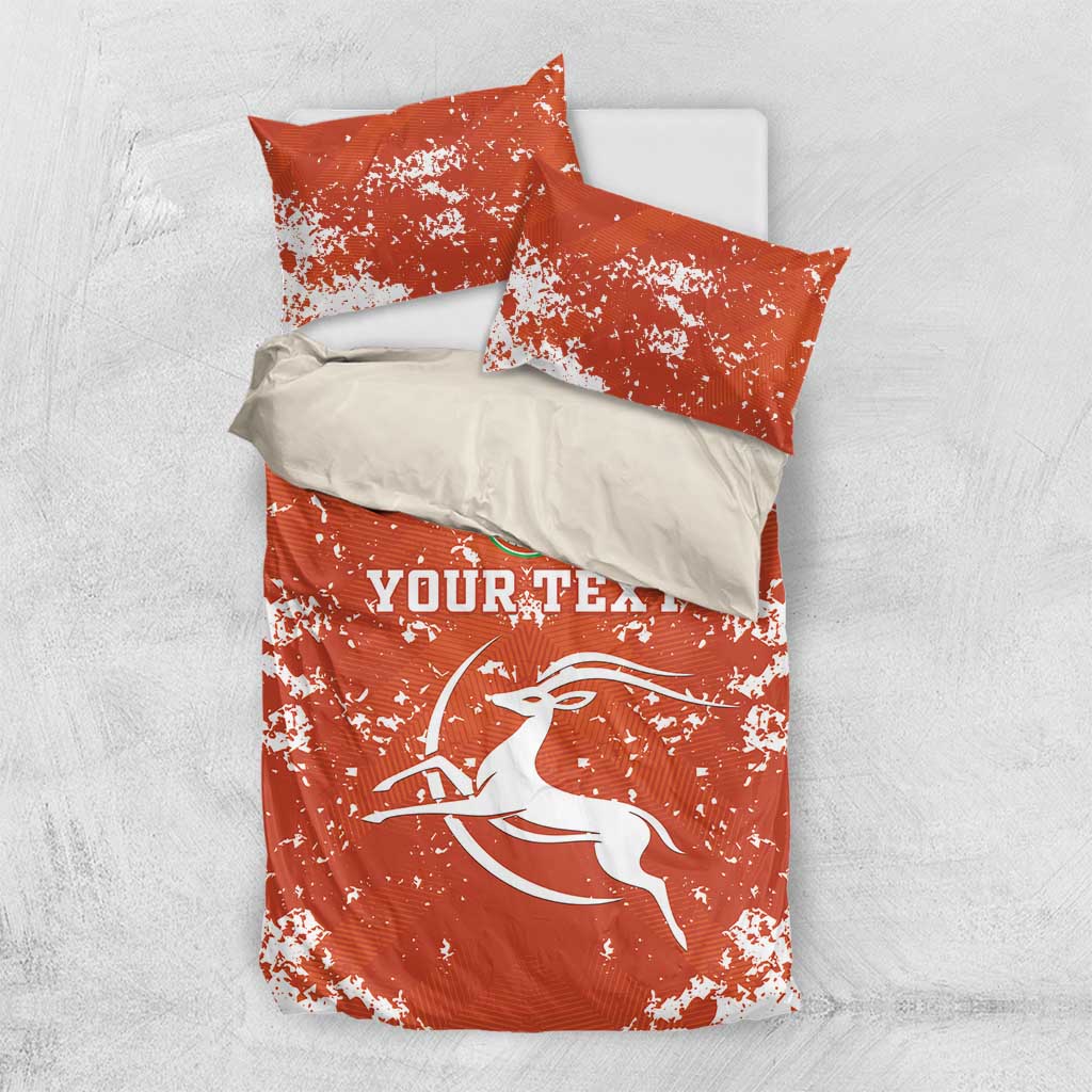 Custom Afro Niger Football Bedding Set We Are Champions LT15