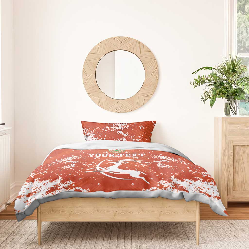 Custom Afro Niger Football Bedding Set We Are Champions LT15