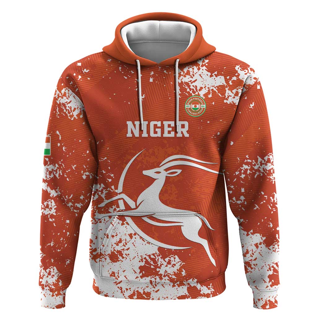 Custom Niger Football Hoodie Go Menas LT15