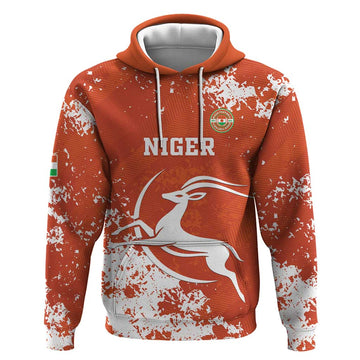 Custom Niger Football Hoodie Go Menas LT15