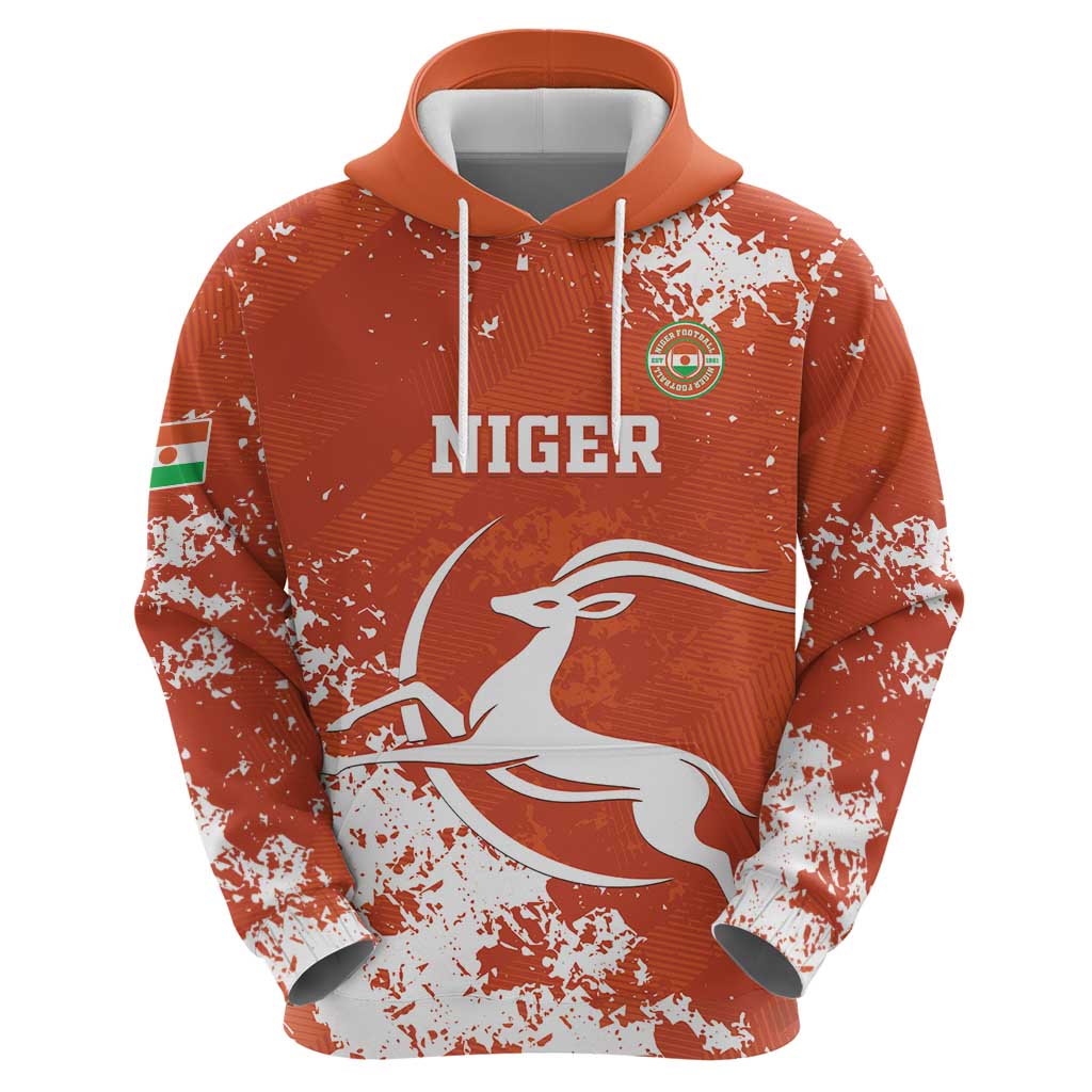 Custom Niger Football Hoodie Go Menas LT15