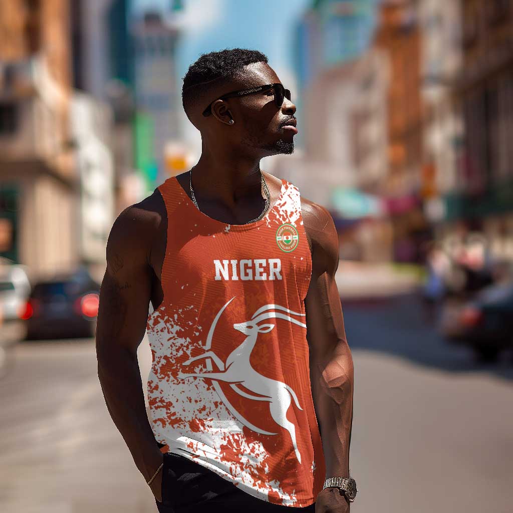 Custom Afro Niger Football Men Tank Top We Are Champions LT15