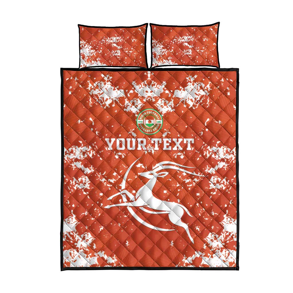 Custom Afro Niger Football Quilt Bed Set We Are Champions LT15