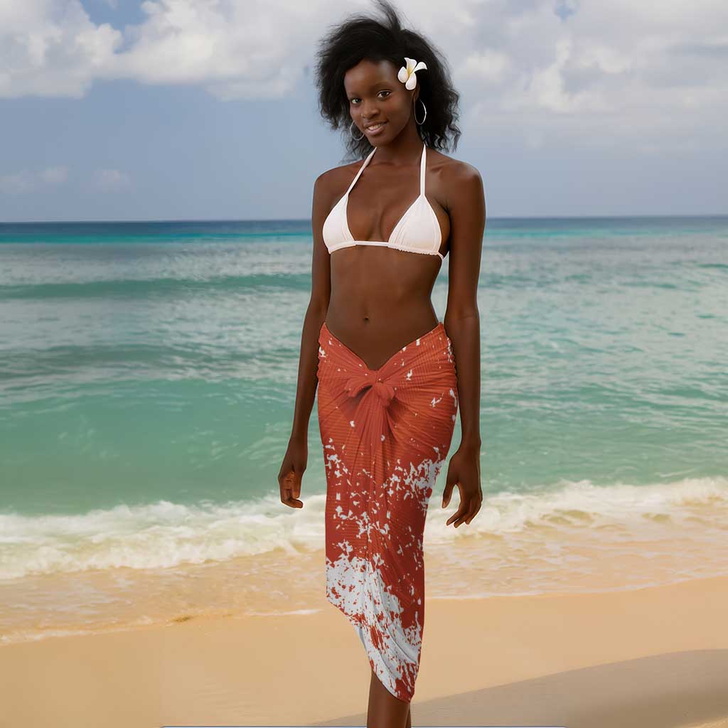 Custom Afro Niger Football Sarong We Are Champions LT15