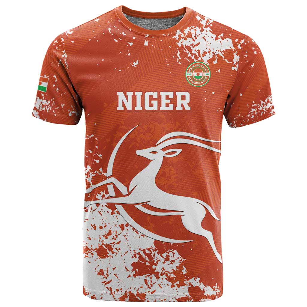 Custom Afro Niger Football T shirt We Are Champions LT15