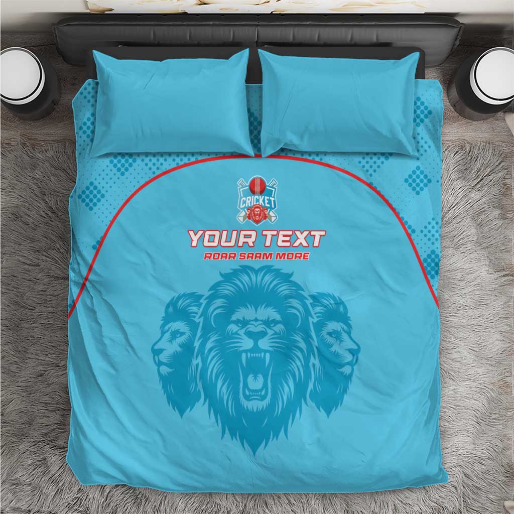 Custom Afro South Africa Cricket Bedding Set Roar Saam More - This Is Pretoria LT15