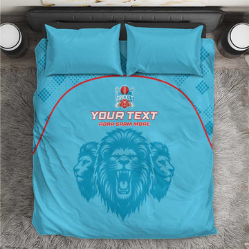 Custom Afro South Africa Cricket Bedding Set Roar Saam More - This Is Pretoria LT15