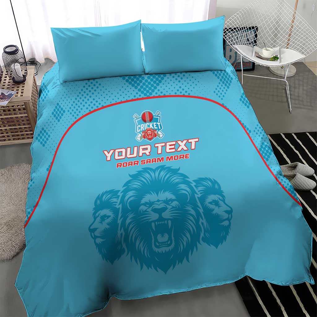 Custom Afro South Africa Cricket Bedding Set Roar Saam More - This Is Pretoria LT15