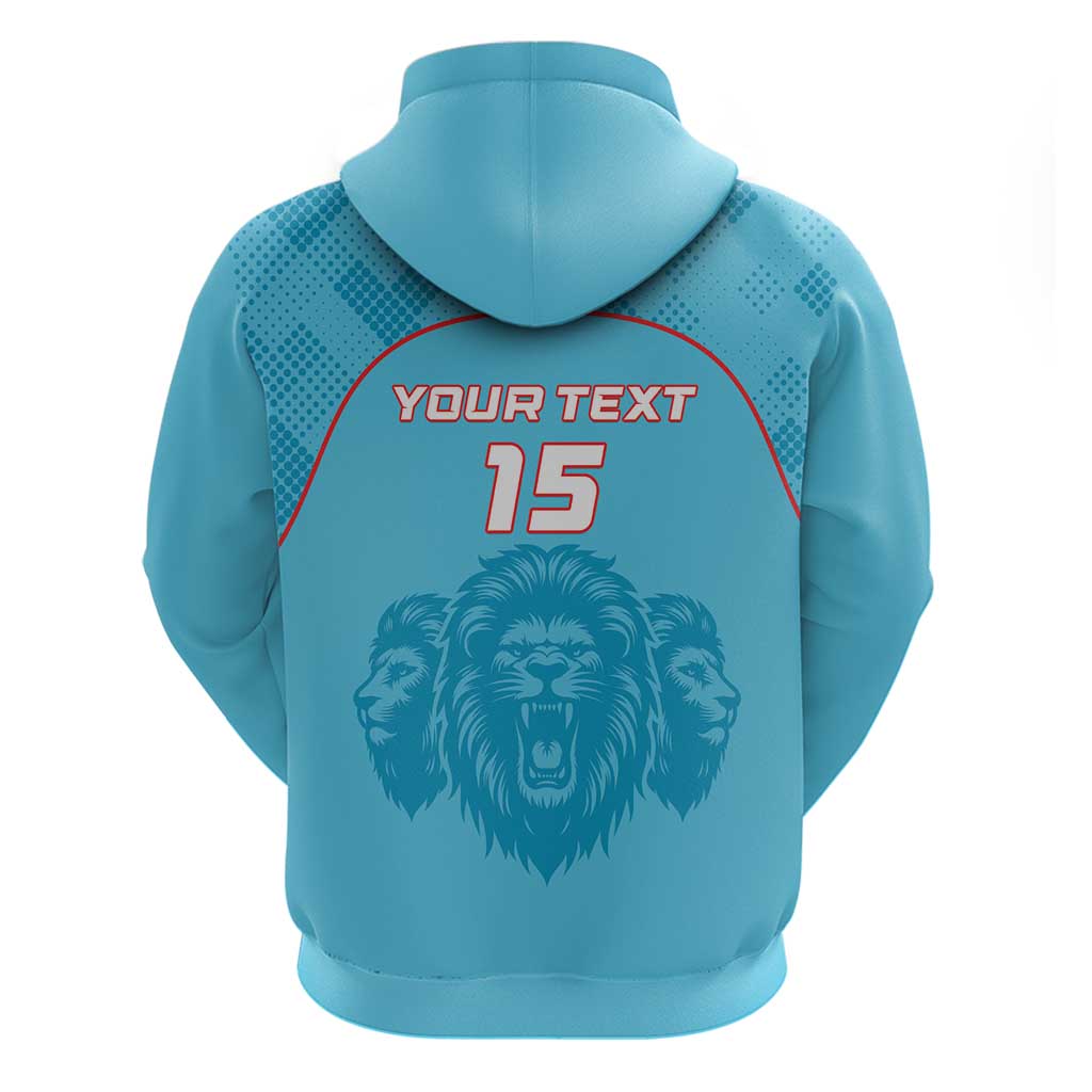 Custom South Africa Pretoria Cricket Hoodie Roar Saam More - This Is Pretoria LT15