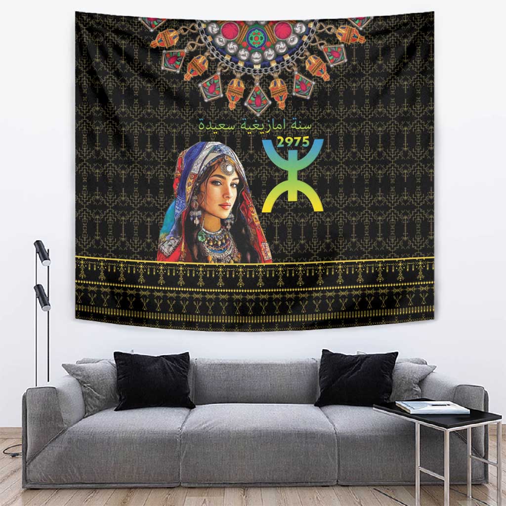 Assegwas Ameggaz Yennayer Tapestry Women Amazigh - Berber Pattern LT15