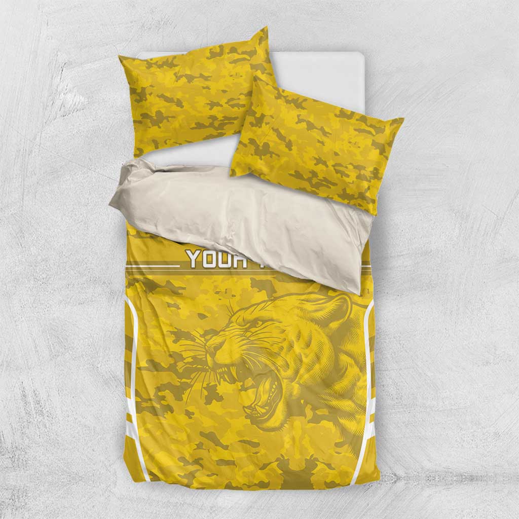 Custom Gabon Football Bedding Set Go Les Pantheres LT15