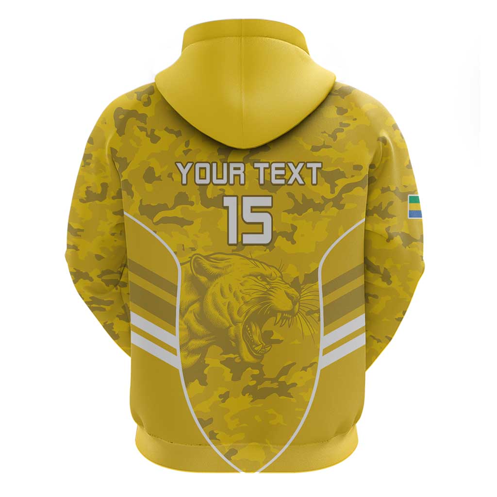 Custom Gabon Football Hoodie Go Panthers LT15