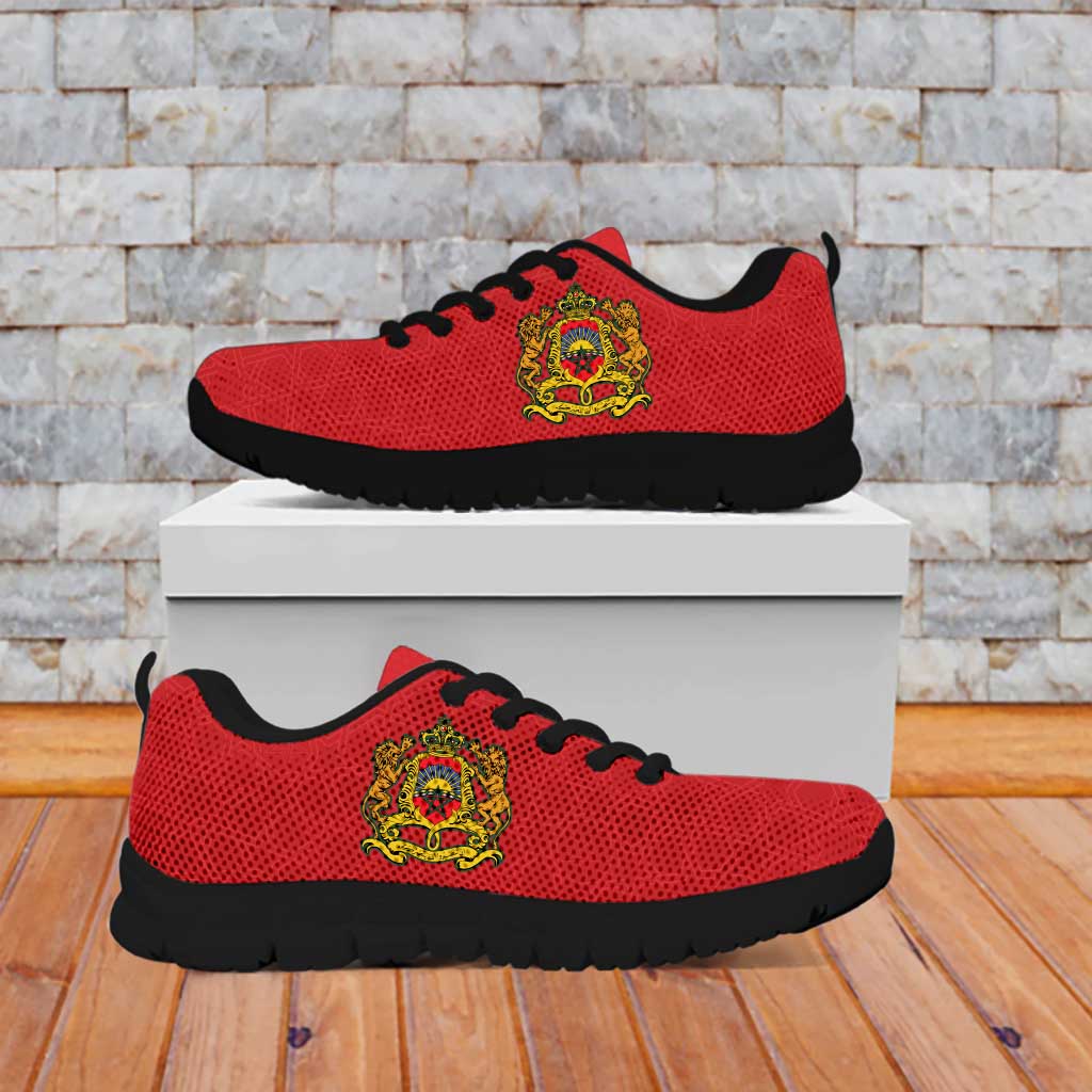 Custom Morocco Football Sneakers Dima Maghrib LT15