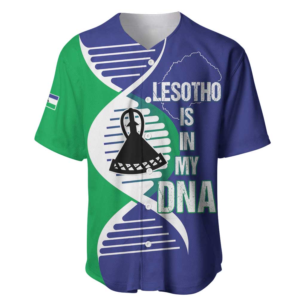 Lesotho Is In My DNA Baseball Jersey LT15