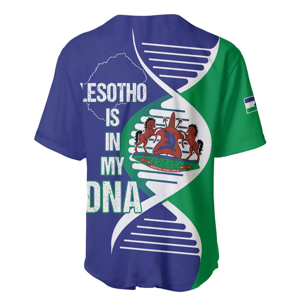 Lesotho Is In My DNA Baseball Jersey LT15