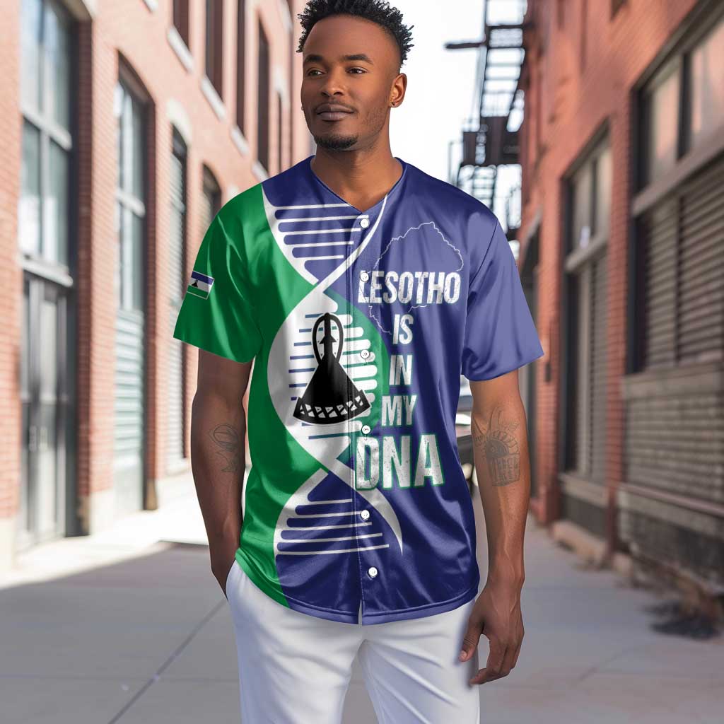 Lesotho Is In My DNA Baseball Jersey LT15