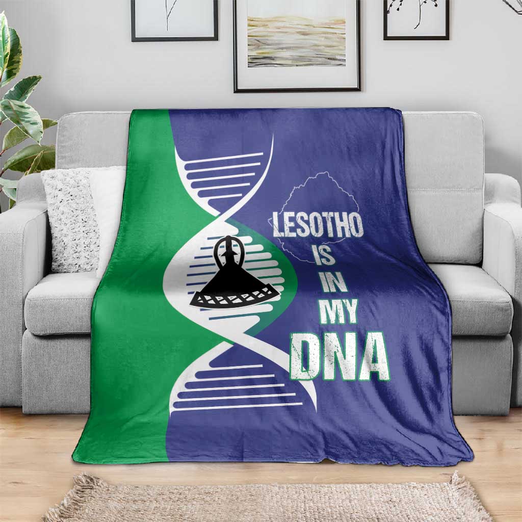 Lesotho Is In My DNA Blanket LT15
