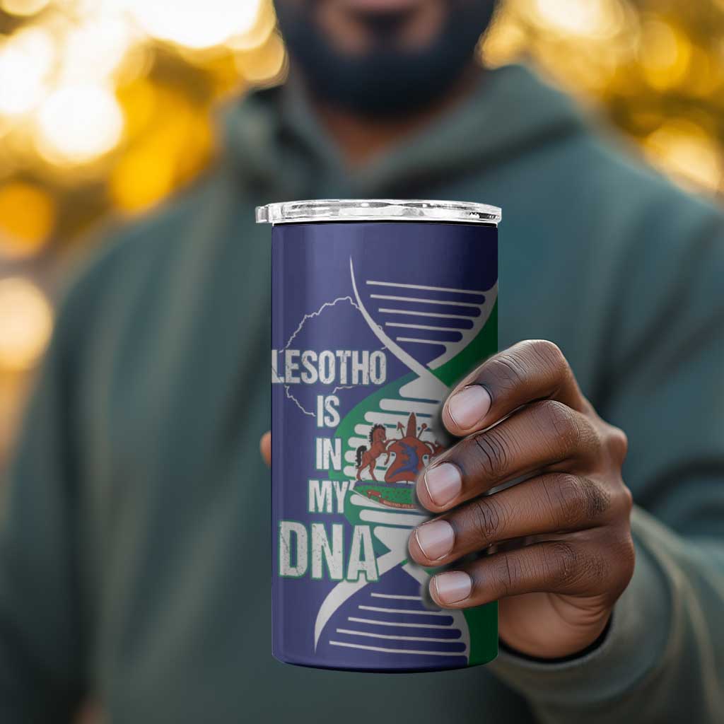 Lesotho Is In My DNA 4 in 1 Can Cooler Tumbler LT15