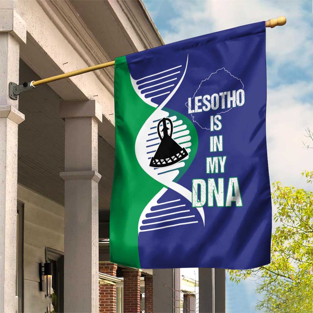 Lesotho Is In My DNA Garden Flag LT15