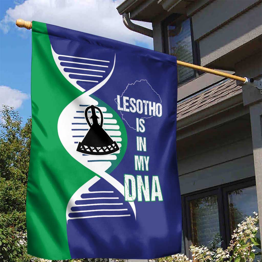 Lesotho Is In My DNA Garden Flag LT15