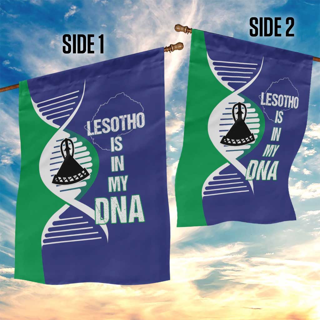 Lesotho Is In My DNA Garden Flag LT15