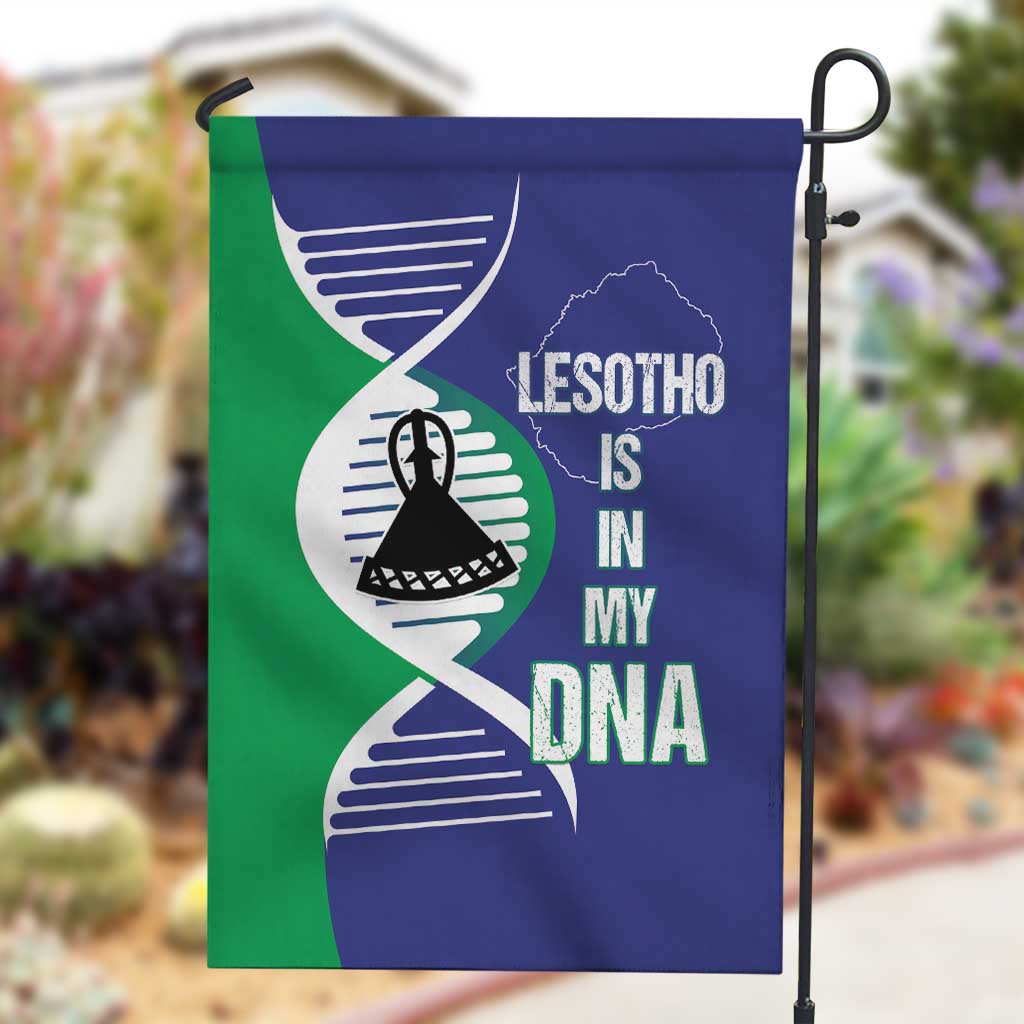 Lesotho Is In My DNA Garden Flag LT15