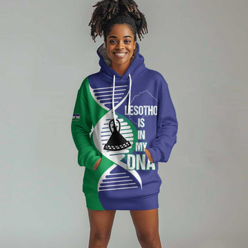 Lesotho Is In My DNA Hoodie Dress LT15