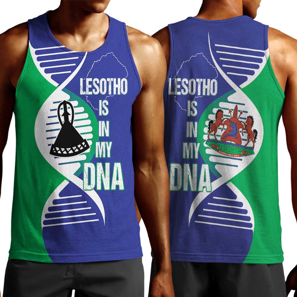 Lesotho Is In My DNA Men Tank Top LT15