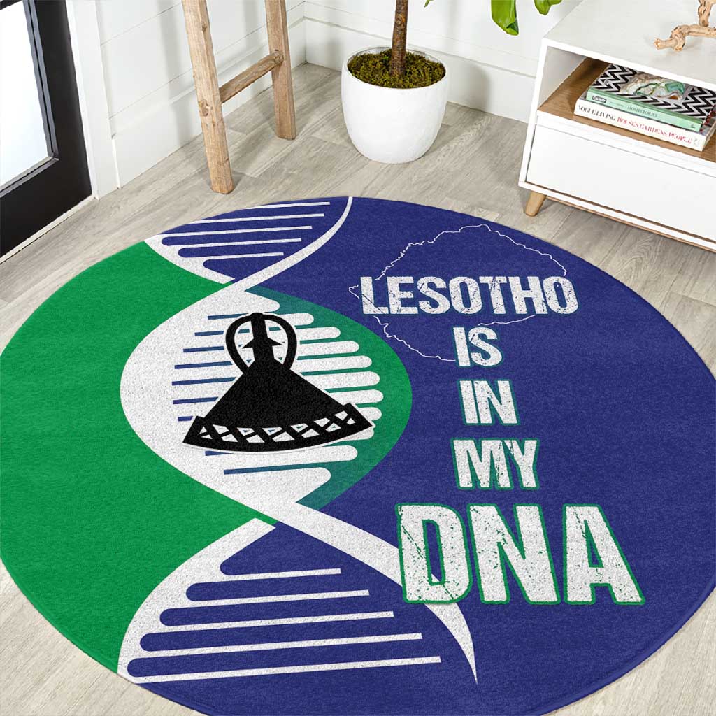 Lesotho Is In My DNA Round Carpet LT15