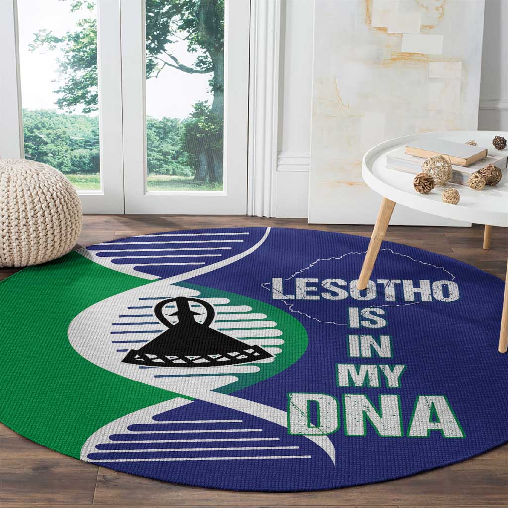 Lesotho Is In My DNA Round Carpet LT15