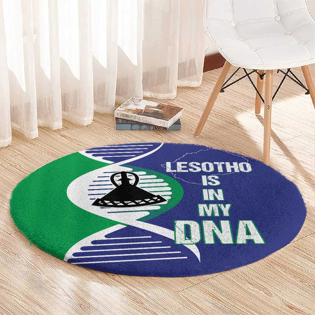 Lesotho Is In My DNA Round Carpet LT15