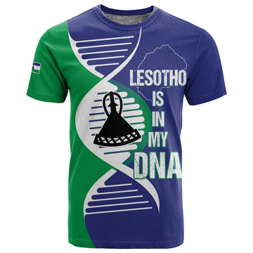 Lesotho Is In My DNA T shirt LT15